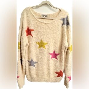 Miss Sparkling Women's Cream Sweater.  fabulous condition.non smoking home.